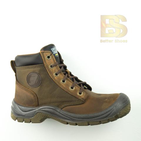 Safety Jogger DAKAR hoge veiligheidsschoen S3 SRC bruin
